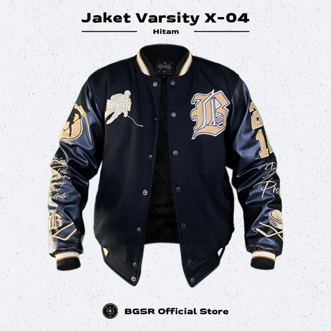 Jaket Baseball Varsity Pria Touring Sunmori Jacket Kulit Windbreaker