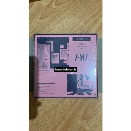 [READY STOCK] ALBUM FML SEVENTEEN PC M2U