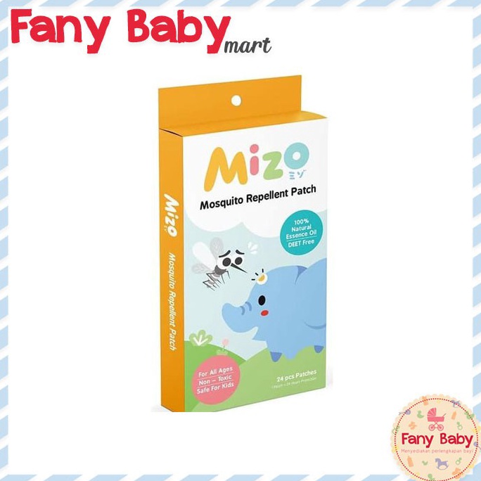 ➨Diskon❈↑ RZ9MB MIZO MOSQUITO REPELLENT STICKER PATCH 24PCS/PACK S80 ✰Kirim Sekarang
