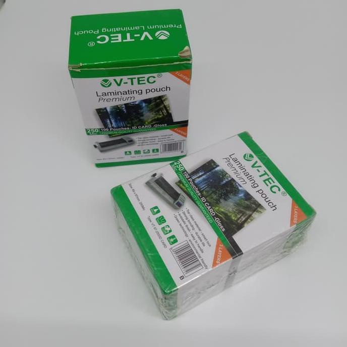 

Diskon Plastik Laminating V-Tec Vt-97 Id Card 250 Micron