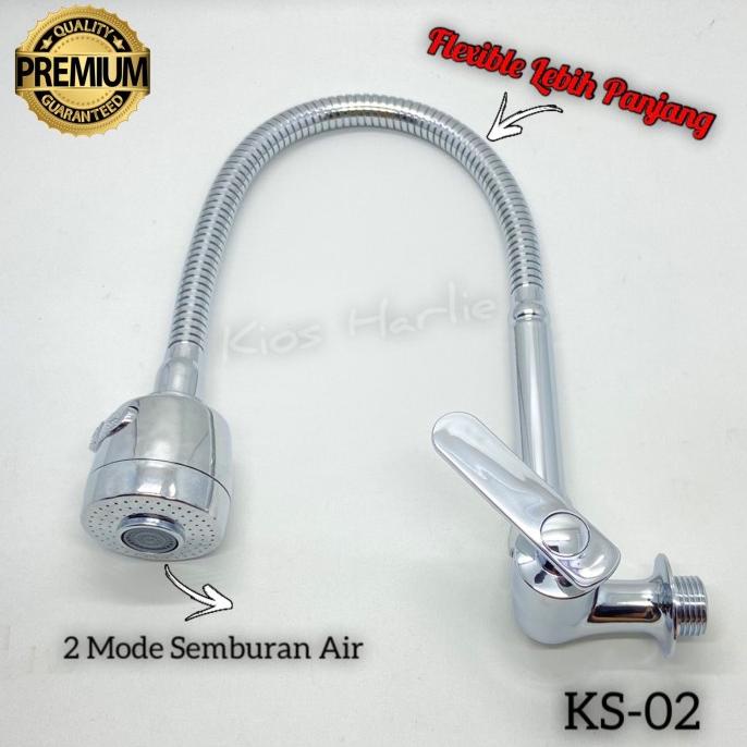 Aksesoris Dapur Kran Angsa Flexible, Keran Air, Kran Cuci Piring Terbaik