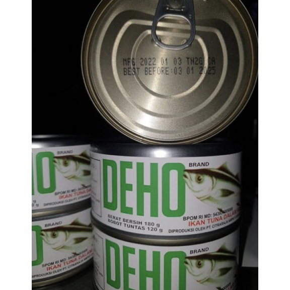 

(J»8U✉) Deho tuna kaleng kemasan baru exp 2025 laangsung.kirim
