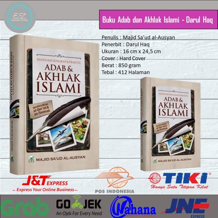 Terlaris [Best Seller] Buku Adab Dan Akhlak Islami - Darul Haq Adab Islam