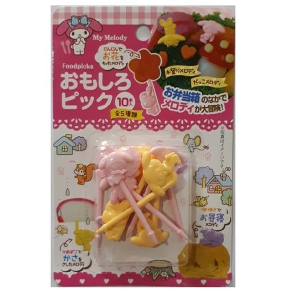 Tusben My Melody Foodpicks