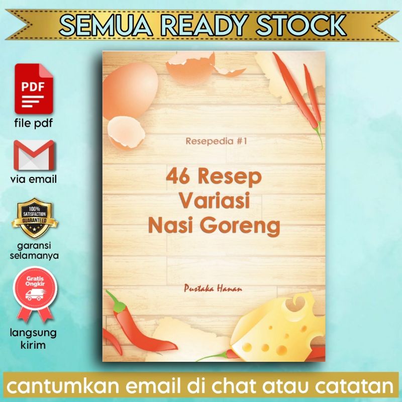 

[Indonesia] 46 Resep Variasi Nasi Goreng