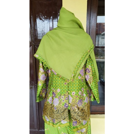 SETELAN MUSLIMAT NU BAHAN SEMI SUTRA