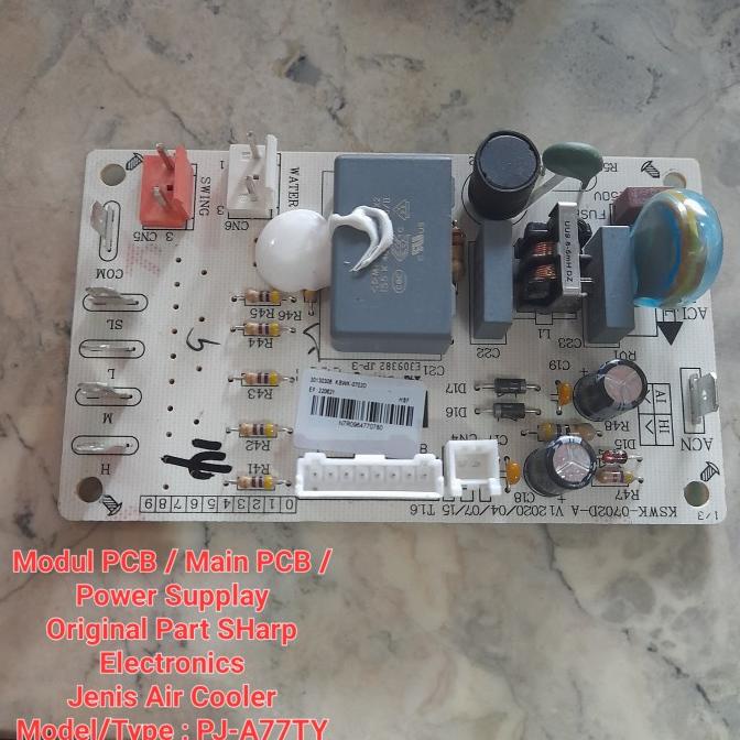___] MODUL PCB AIR COOLER SHARP PJ A77TY PJ A77TY9