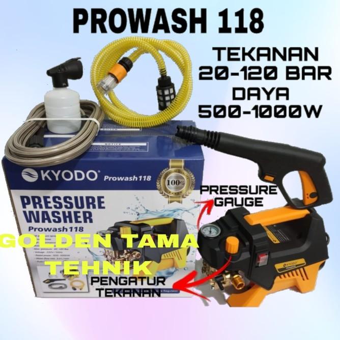Jet Cleaner Kyodo Prowash 118 / Cuci Ac, Alat Steam Motor Mobil Kyodo