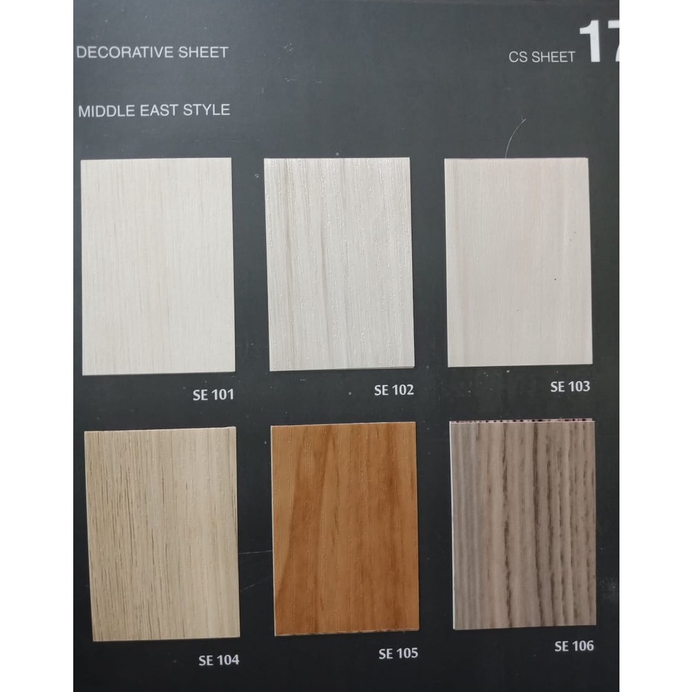 (K➸ES㊛) CS PVC SHEET WOODGRAIN TIPE SE PVC SHEET URAT KAYU PVC SHEET SERAT KAYU CS SHEET SE trending