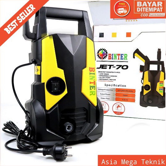 Seller-Mesin Cuci Mobil / Motor Jet Cleaner APW-70 BINTER YUKIDO