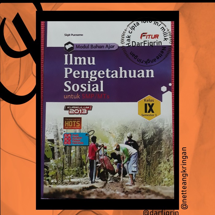 LKS IPS Kelas 9 Semester 1-SMP/MTs K13 Kurikulum 2013 Rev. 2018-Fitur-HOTS