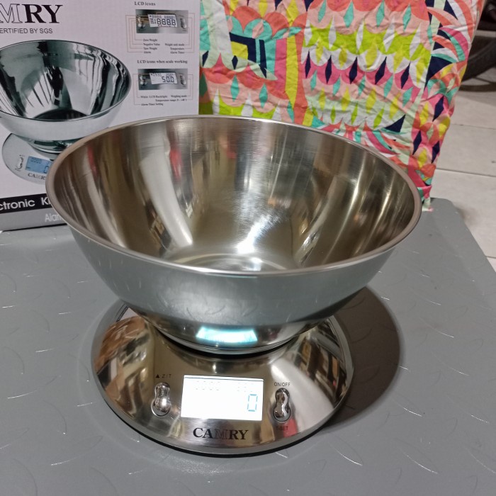Timbangan Dapur Digital Camry Timbangan Kue Digital Camry 5kg