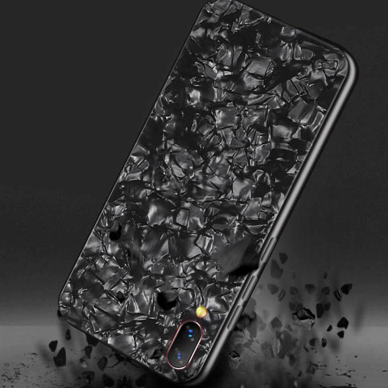 Viral Tempered Glass Case Vivo V9 V11 V11I  V11 Pro V15 Pro Y12 Y15 Y17 Luxury Diamond Marble S23Y