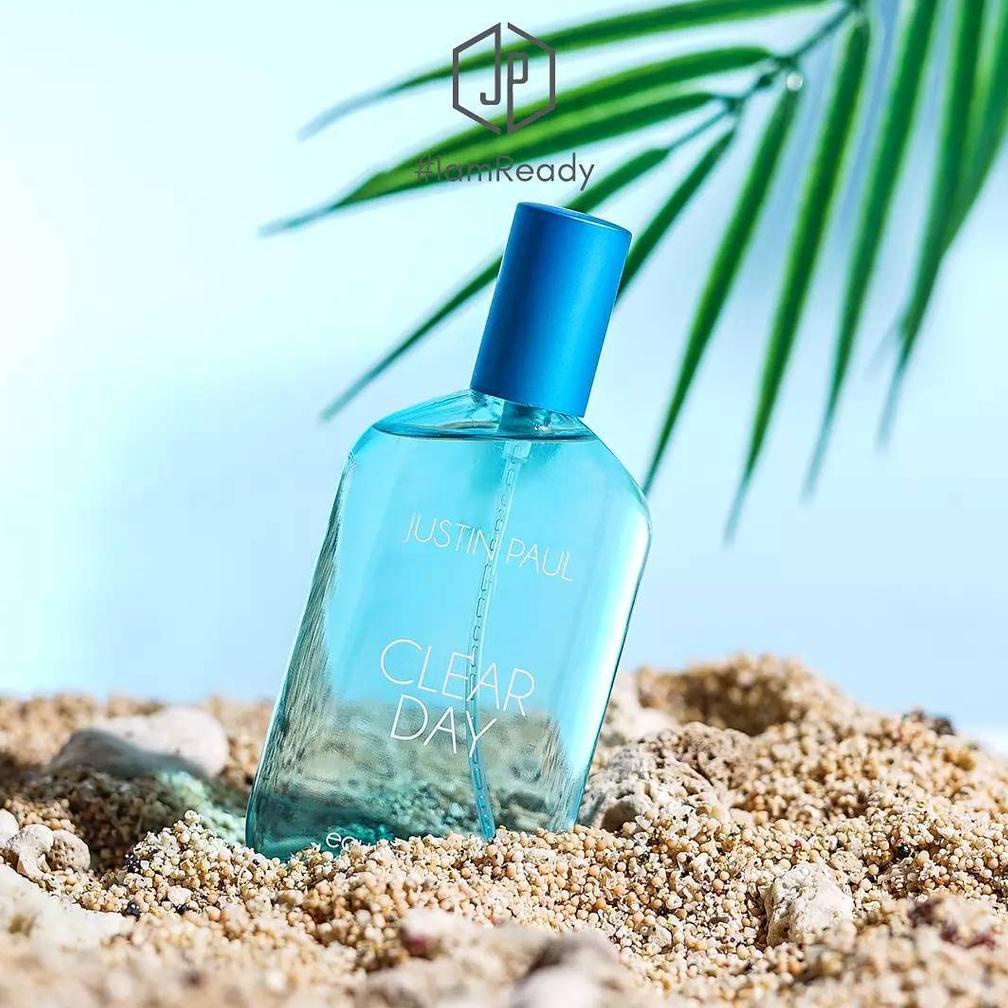 JUSTIN PAUL CLEAR DAY- PARFUM PRIA ORIGINAL TAHAN LAMA