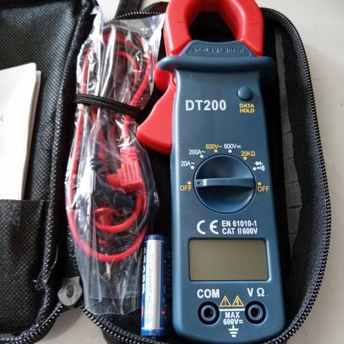 jual tang ampere digital ac dc meter dt200 berkualitas