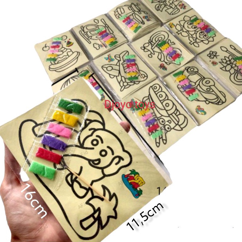 

9A9297 20PCS PASIR LUKIS TANGGUNG Model Baru