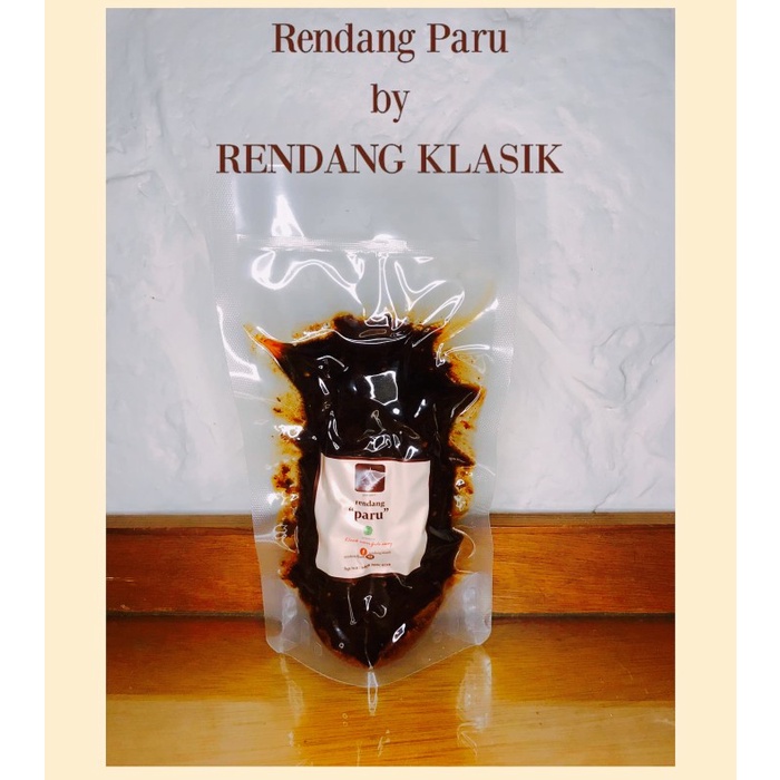 

Rendang Paru by Rendang Klasik, siap santap, pedas normal.