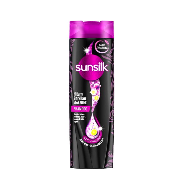 Promo Harga Sunsilk Shampoo Black Shine 160 ml - Shopee