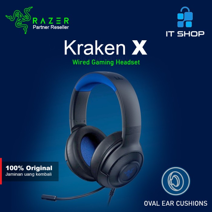 Razer Headset Kraken X - Black