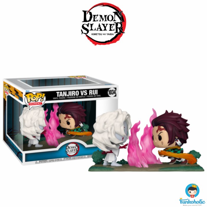 Funko Funko Pop Moment Animation Demon Slayer - Tanjiro Kamado Vs Rui #1034