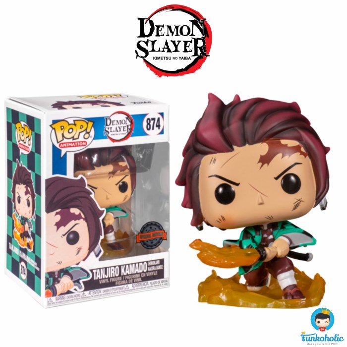 Funko Funko Pop Demon Slayer Tanjiro Kamado Hinokami Kagura Dance Exclusive