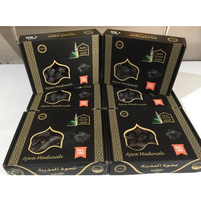 

Produk Unggulan] Kurma Ajwa/Kurma Nabi Asli Madinah Kualitas Premium Harga Murah 1kg