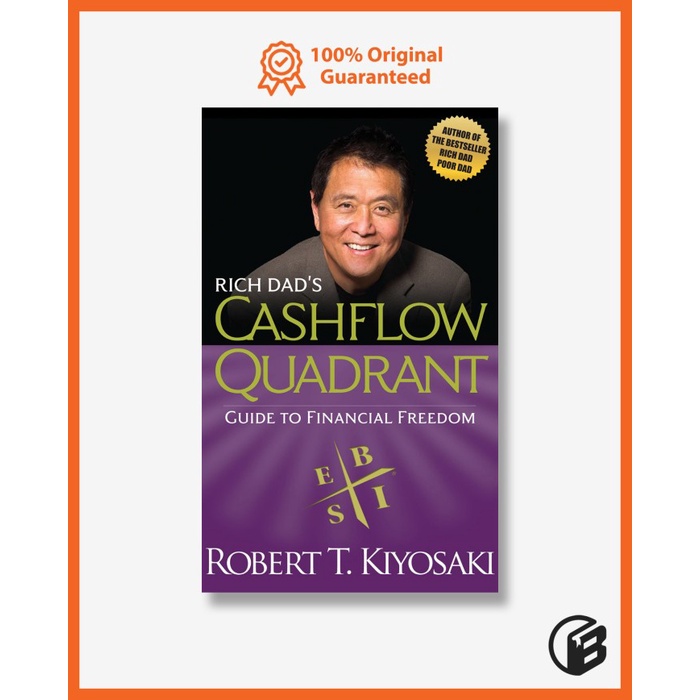 Terlaris Buku Import Cashflow Quadrant By Robert Kiyosaki (Original Paperback)