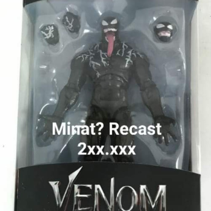 FLASH SALE PO MARVEL LEGENDS VENOM MOVIE RECAST HASBRO TERBARU