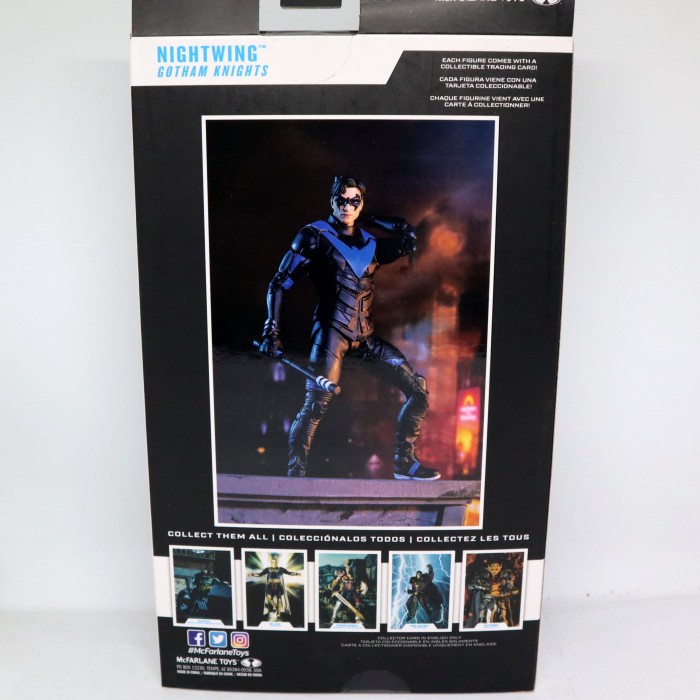 DISKON SPESIAL ACTION FIGURE MCFARLANE NIGHTWING GOTHAM KNIGHTS DC GAMING ORIGINAL TERLARIS
