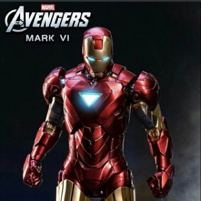 PROMO ZD TOYS IRONMAN MARK 6 ORIGINAL MINI HOT ITEM ZDTOYS VI FIGURE TERBARU