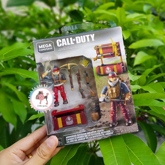 HOT SALE MEGA CONSTRUX CALL OF DUTY ARMORED DIVISION WEAPON CRATE TERMURAH