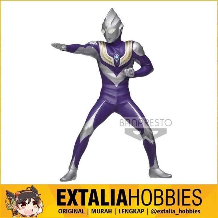 HOT SALE BANPRESTO HERO BRAVE STATUE FIGURE - ULTRAMAN TIGA SKY TYPE (VER A) TERLARIS