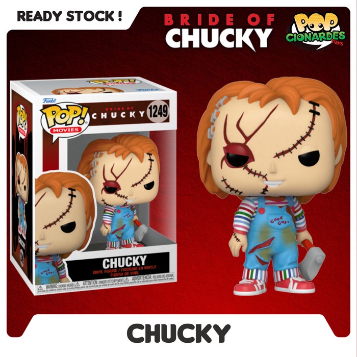 Funko Pop Horror - Bride Of Chucky - Chucky W/ Axe #1249