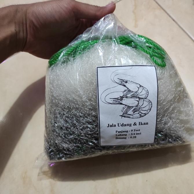 Jala Lempar 2.7 meter 9 feet Ikan Udang murah