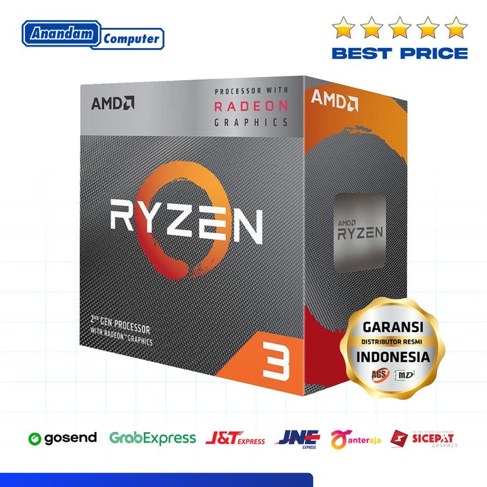 Processor AMD Ryzen 3 4100 Up To 4.0Ghz Cache 4MB 65W AM4 BOX