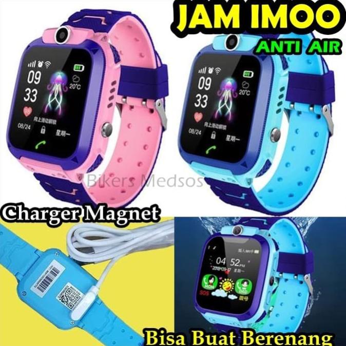 Jam Imo / Jam Tangan Anak Bisa Berenang / Jam Aimo Anti Air Cas Magnet