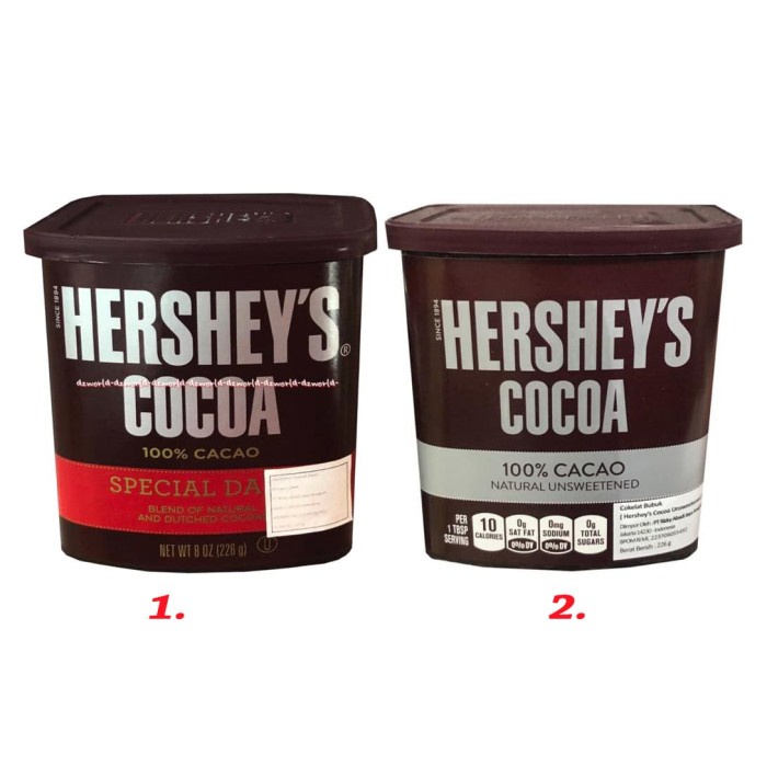 

Terlaris Hershey'S Cocoa Special Dark Of Natural Cokelat Bubuk Hersey Kokoa 226
