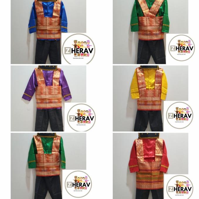 Baju Adat Aceh Baju Saman Anak Laki Perempuan S M Xl Xxl Dewasa Tk Sd