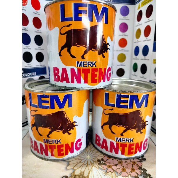 

Lem Banteng Kaleng 500 gram