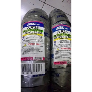 ban luar irc 100 90 17 nr25 dan 80 100 17 nf25 megapro monoshock