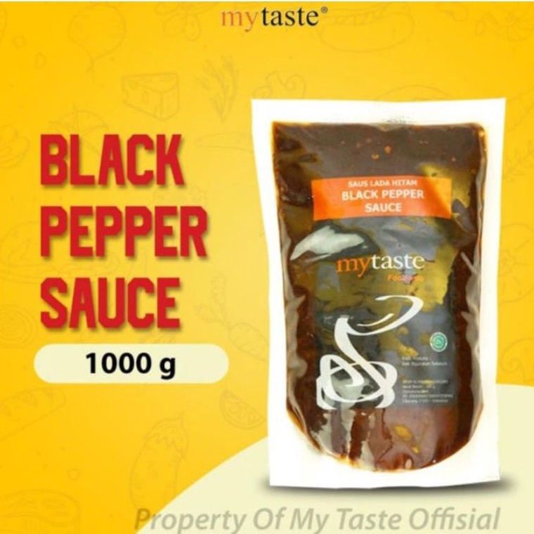 

My Taste Saus Lada Hitam 1kg Blackpepper Sauce Mytaste