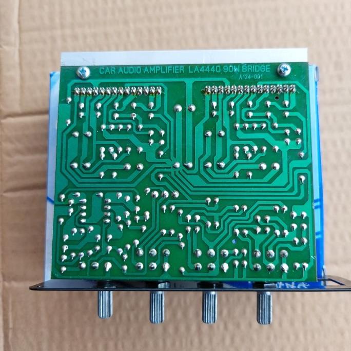 Aktif Aktiv Hifi Stereo Subwoofer La4440 12V Dc Nol Accu Ampli Btl