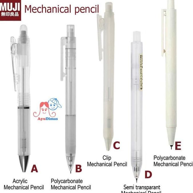 

Muji - Mechanical Pencil - Pensil mekanik