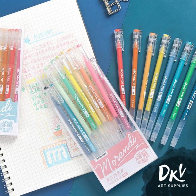

MORANDI Real color Colors gel pen 9pcs / 0.5mm set bolpen