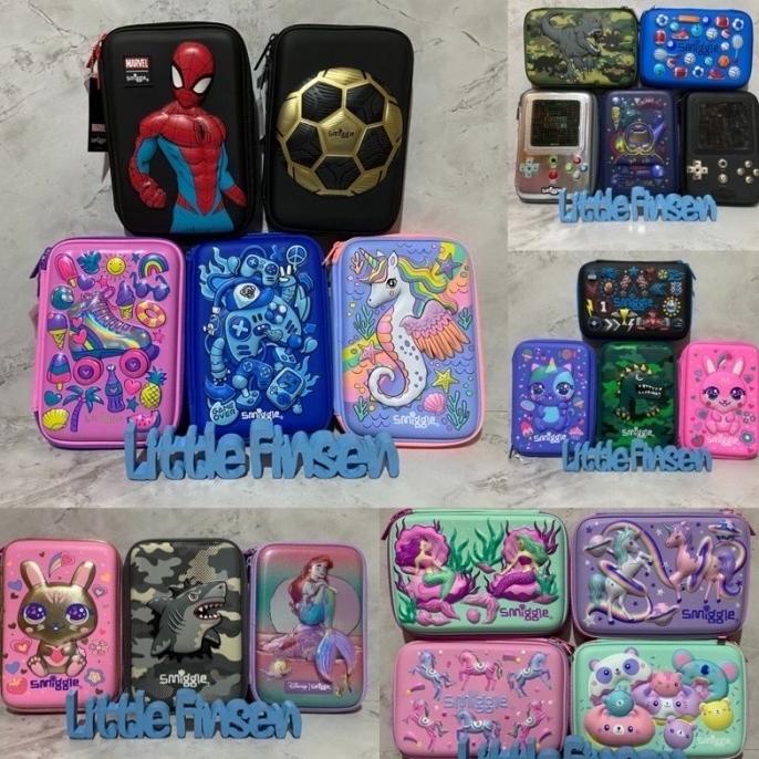 

smiggle pencil case/pencil case smiggle/kotak pensil/smiggle/hardcase