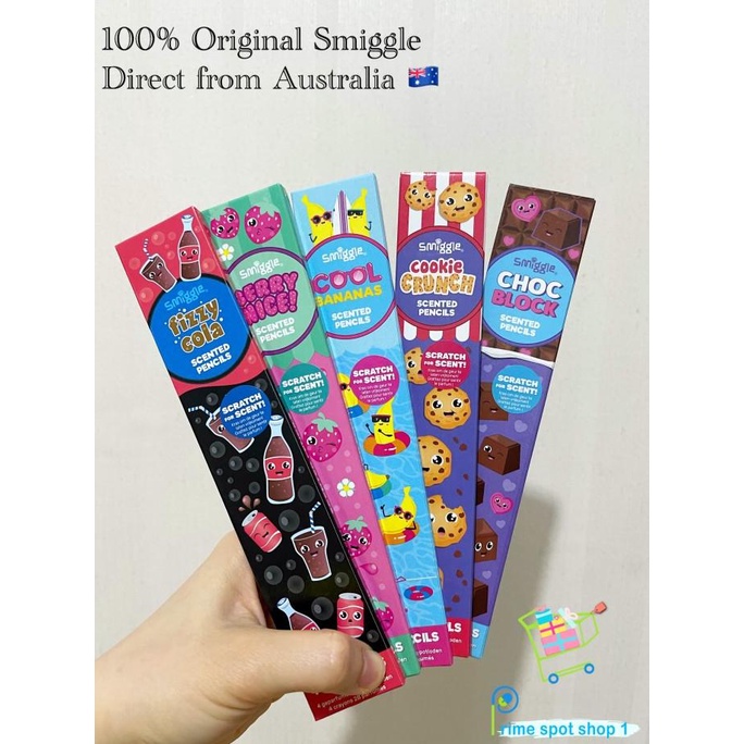 

Smiggle Pencil Scented 4In1 Original Australia / Pensil 2B