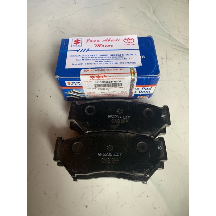 Kampas rem depan vitara escudo sidekick original SGP
