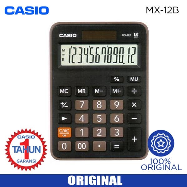 

Terlaris Kalkulator Casio Mx 12 B