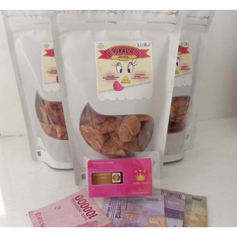 

SNACK PISANG KARAMEL VIRALO BERHADIAH LANGSUNG ISI 1 BUNGKUS