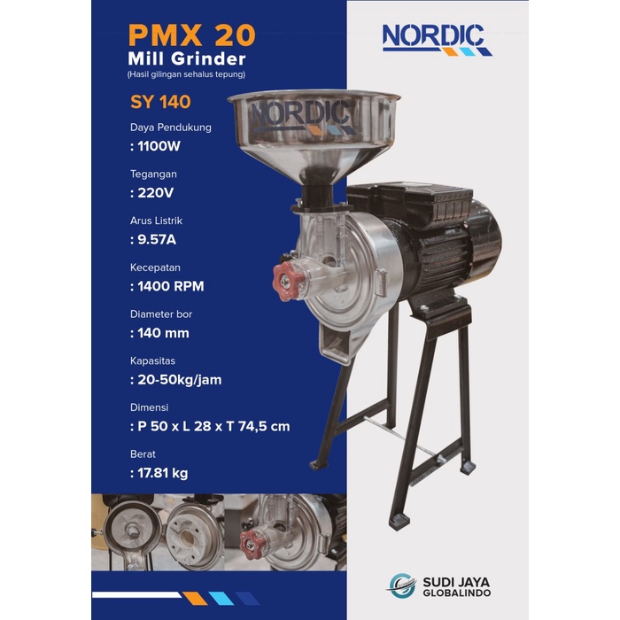 Terlaris Grinder Coffee Nordic Pmx-20 Millgrinder Sy140 - Special Edition
